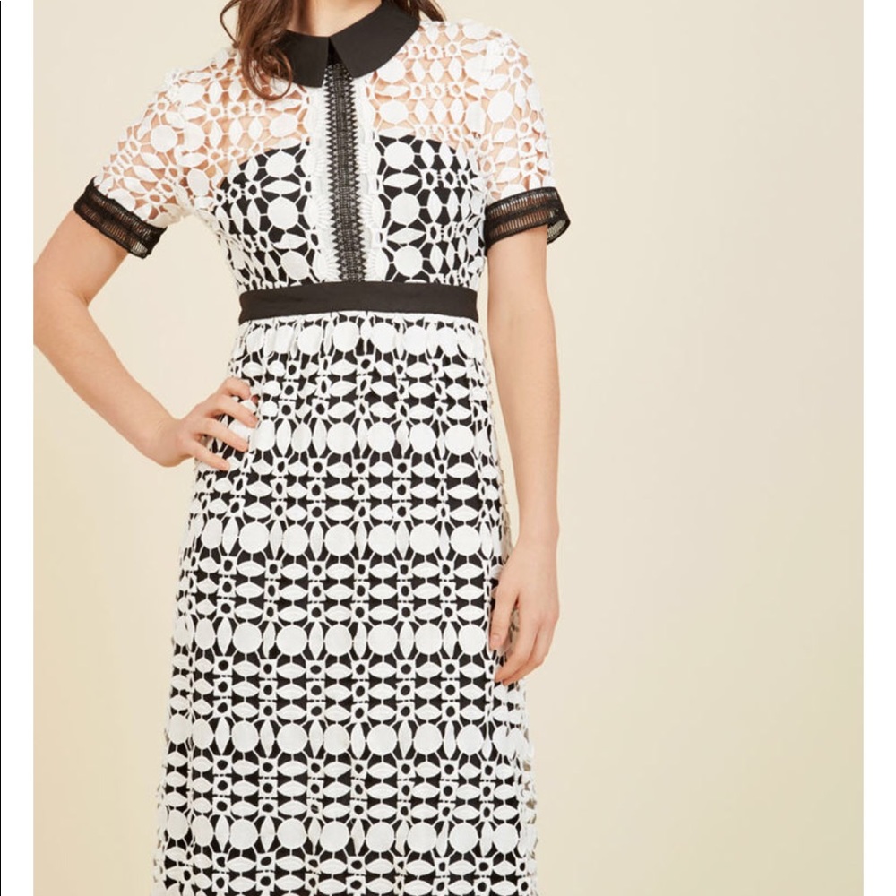 ModCloth Classic Cornerstone Midi Dress - NWT
